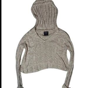 Abercrombie fitch cream cable